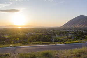 View of mountain background
