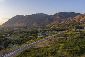 View of mountain background