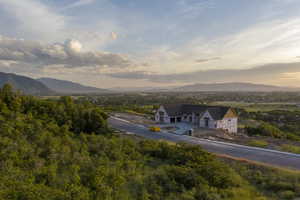View of mountain backdrop