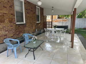 View of patio / terrace with outdoor dining area