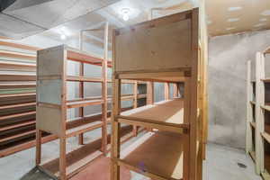 View of storage area