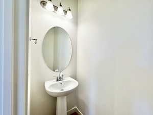 View of bathroom