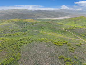 View of mountain background
