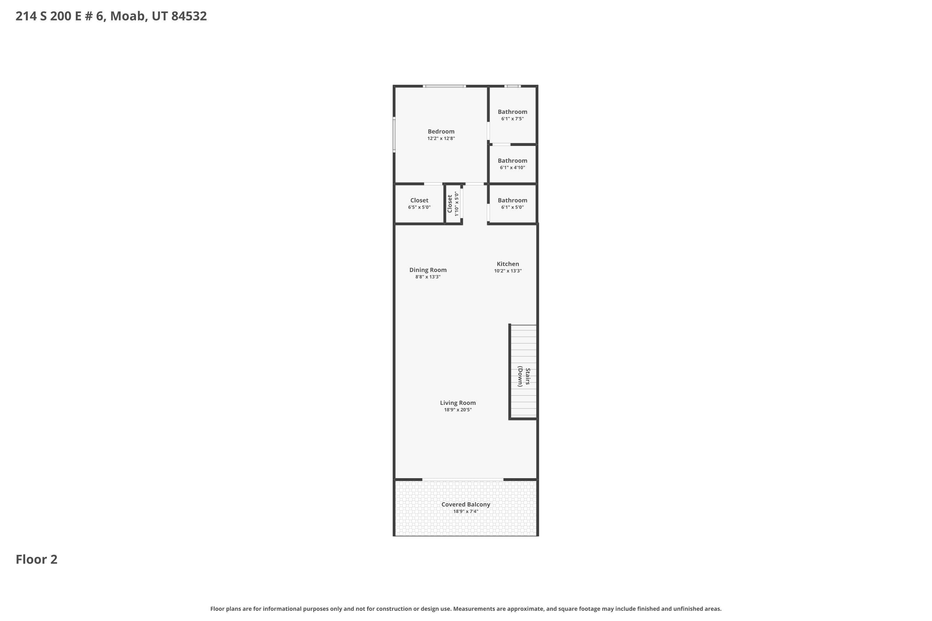 View of floor plan / room layout