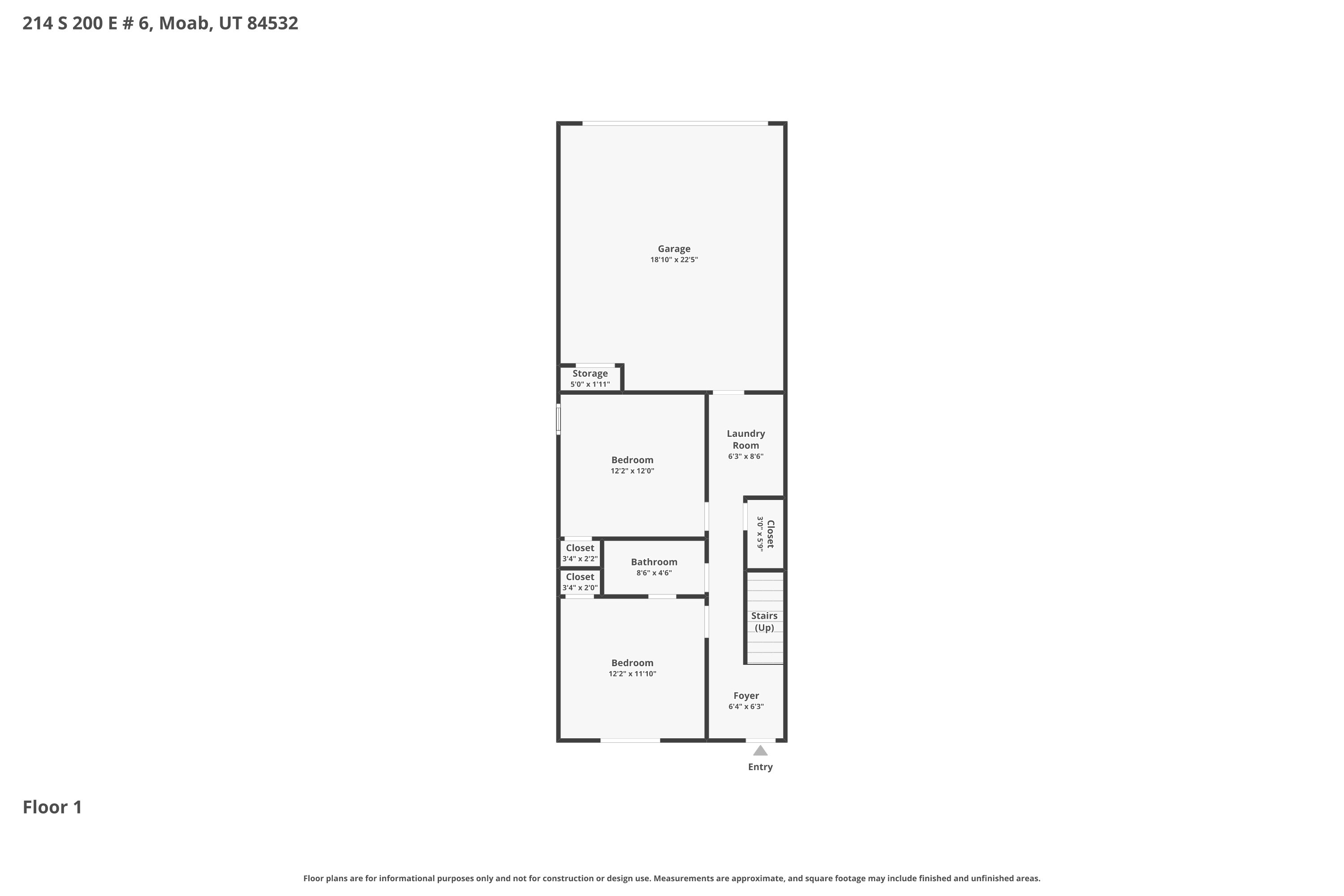 View of floor plan / room layout