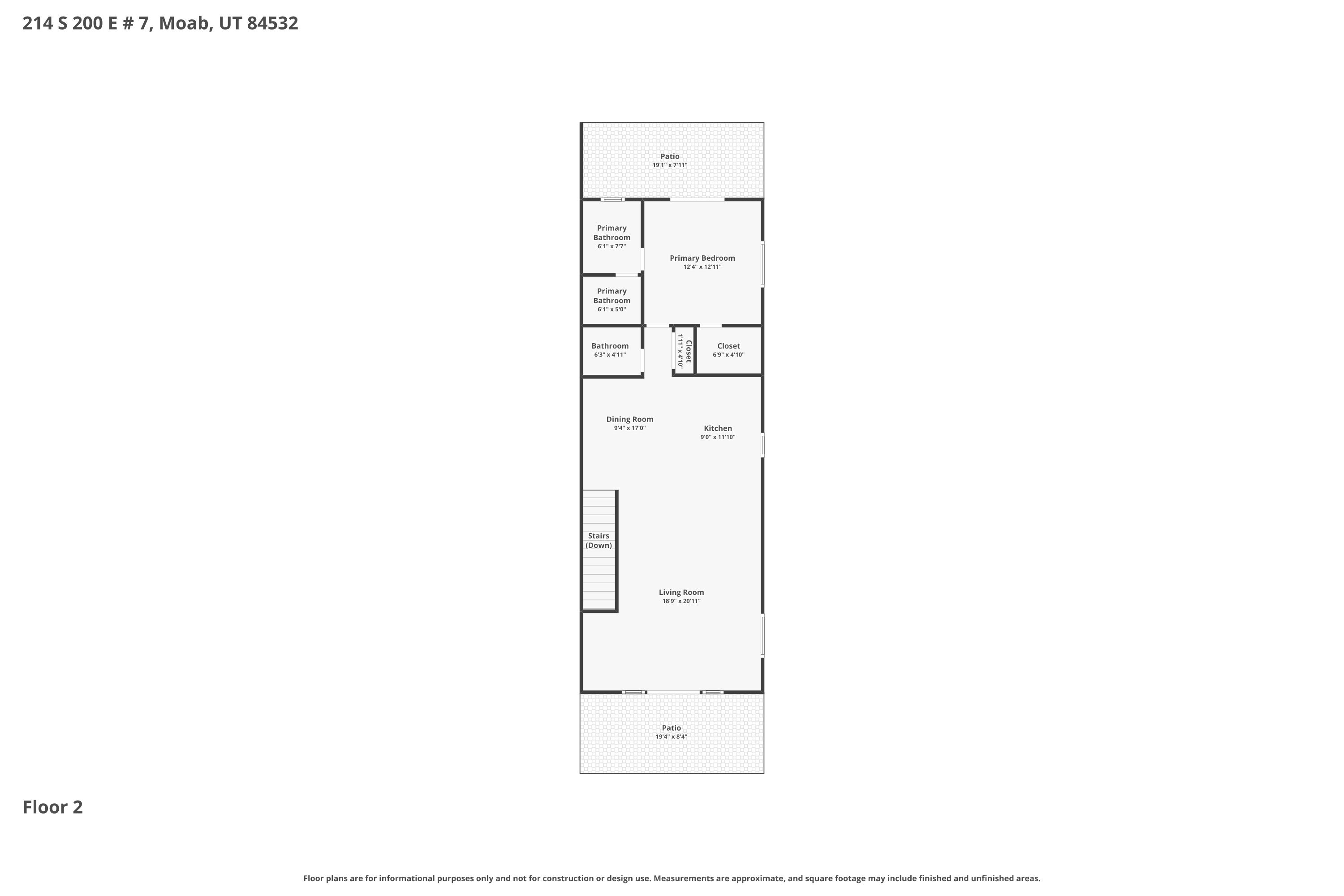 View of home floor plan