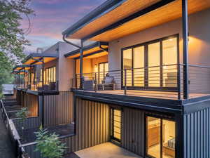 Number 9 is the third condo to the left.