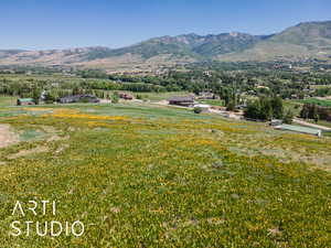 View of mountain backdrop