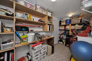 View of storage area