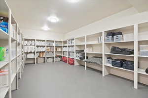 View of storage