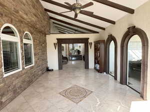view of entry