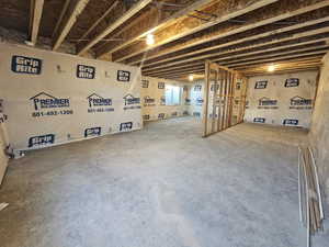 View of basement