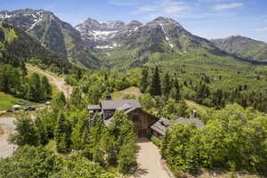 View of mountain backdrop