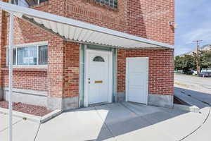 Main Covered Office Entrance