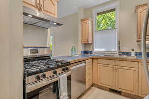 Kitchen with all new appliances