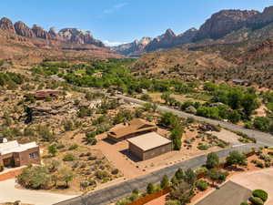 View of mountain backdrop
