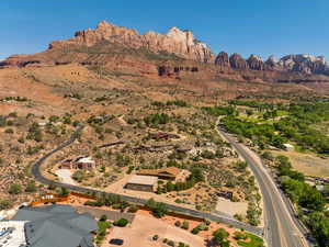 View of mountain background