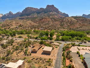 View of mountain background