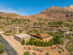 View of mountain backdrop