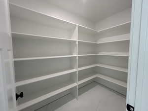 View of storage area