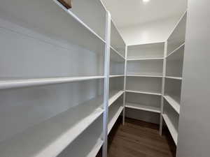 View of storage area