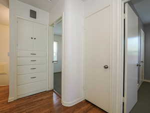 View of closet