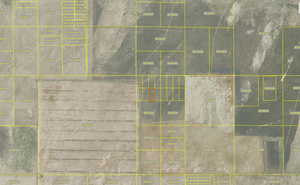 Aerial map of property and surrounding area