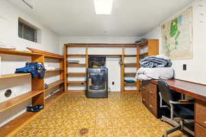 View of storage room