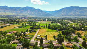 Aerial view of mountains