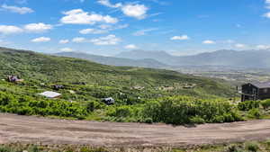 View of mountain backdrop
