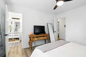 Primary bedroom suite