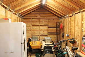View of storage room