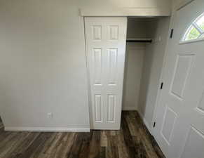 View of closet