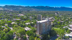 Drone / aerial view of mountains