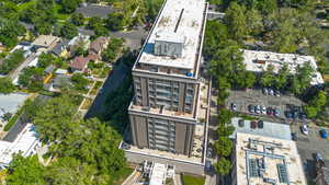 Aerial view of property and surrounding area