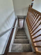 View of staircase