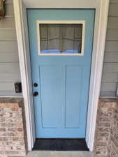 Entrance to property