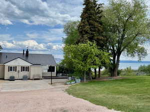 View of back of property