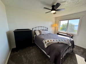 Bedroom with lake view