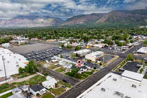 Drone / aerial view of mountains