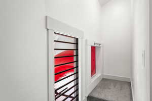 Entrance to 3 story slide