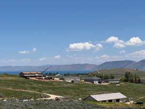 View of mountain backdrop