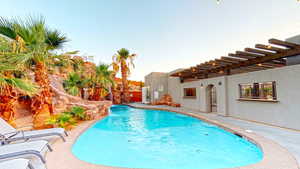 View of swimming pool