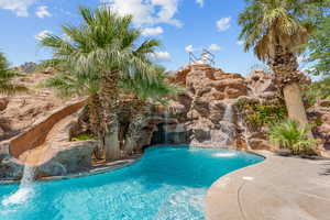 View of swimming pool