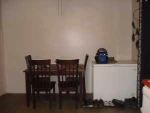 View of dining area