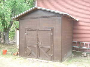 View of shed