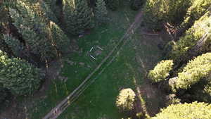 Aerial overview of property's location