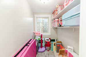 View of storage room