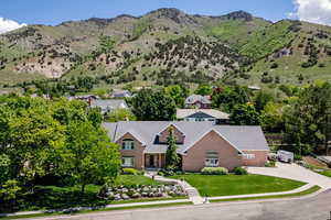 View of mountain backdrop