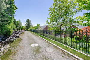 View of dirt / gravel road